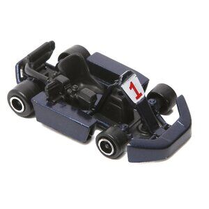 Majorette Go Kart #1 Die Cast Metal Navy1:25 Scale Toy Collectable